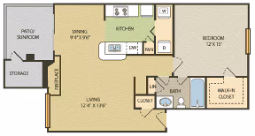 Unit 2533 2533 floor plan